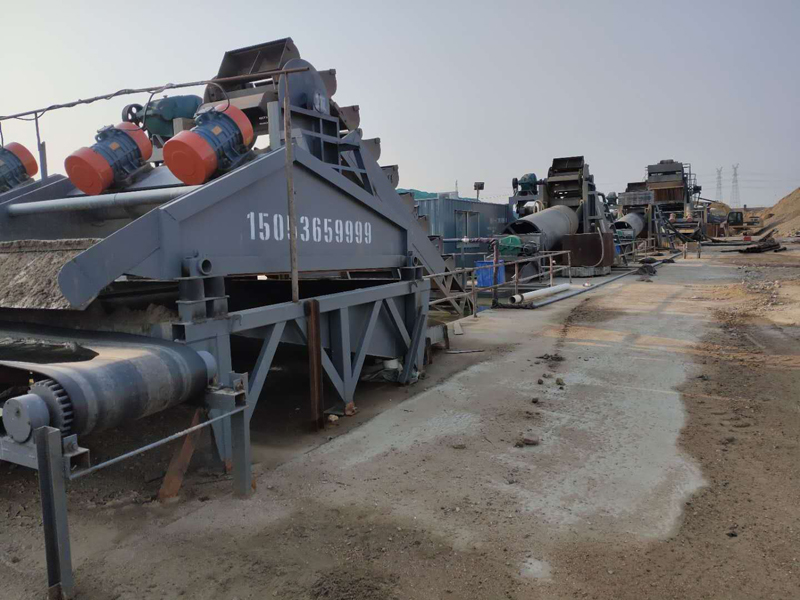 海砂除鹽淡化生產線