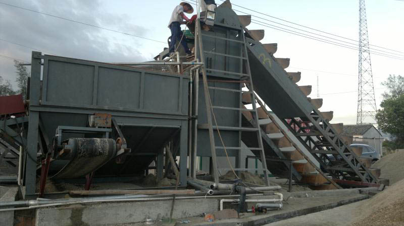 砂石清洗淡化生產線